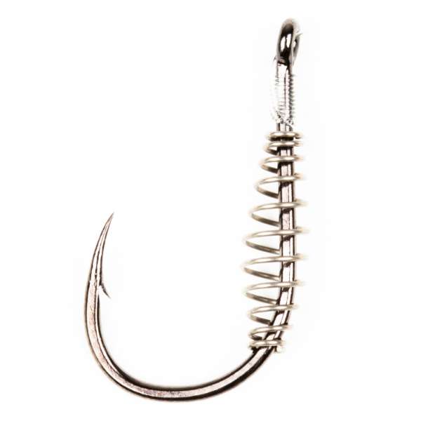 DLT Troutbait Forellen-Vorfach mit Spirale – Owner Haken, 10 Stück