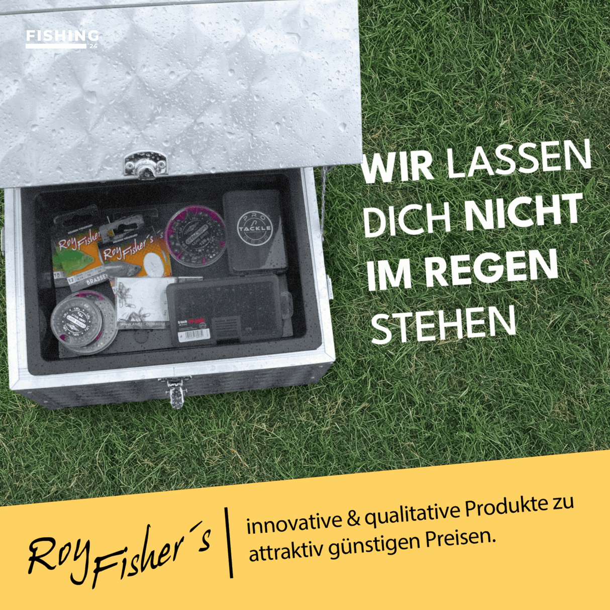 Roy Fishers Sitzkiepe 2 Schubladen