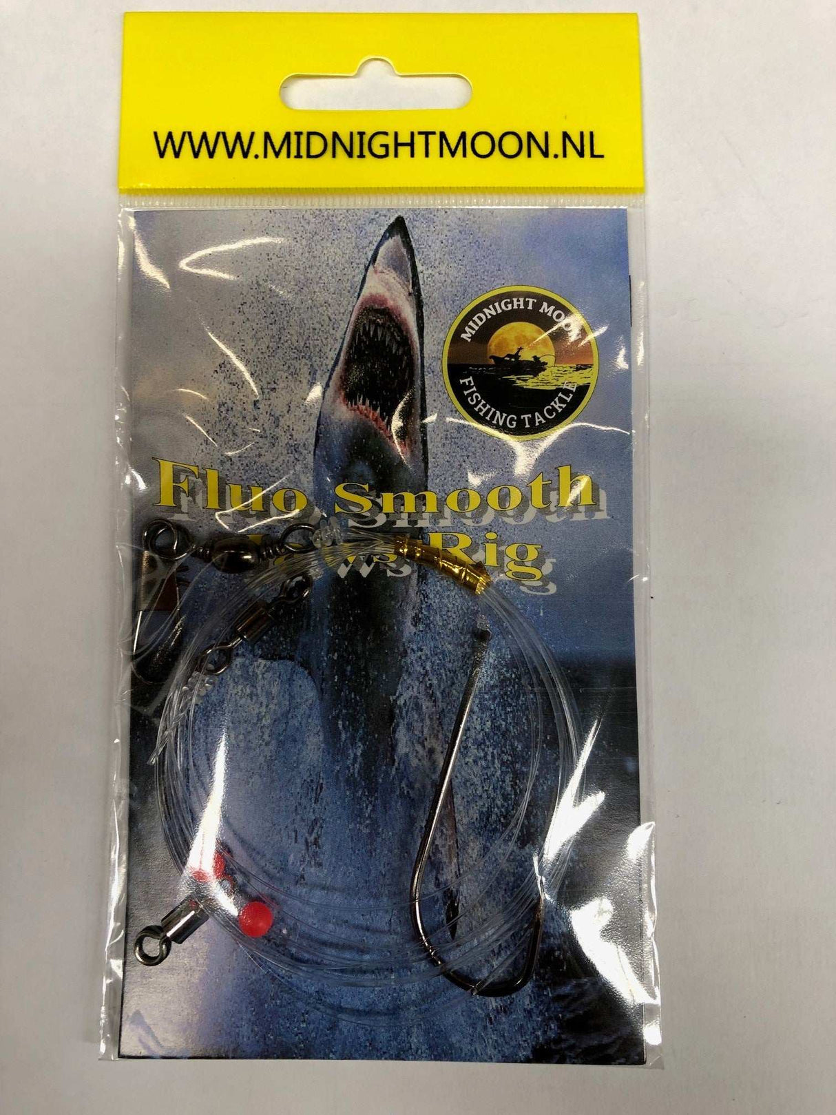 Midnightmoon Fluo Smooth Hai-Vorfach 3/0