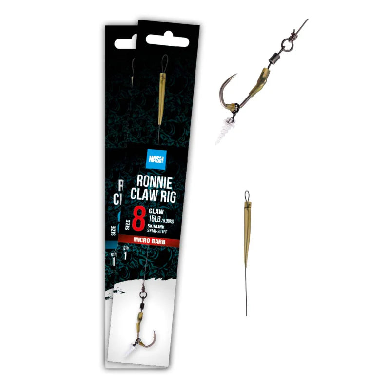 Nash Ronnie Claw Rig 6 - Barbless
