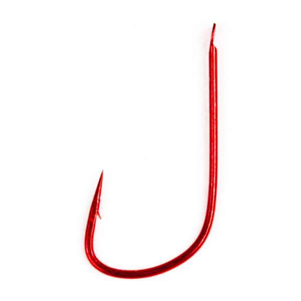 Owner Sode Red Angelhaken Gr. 18, 17 Stk.