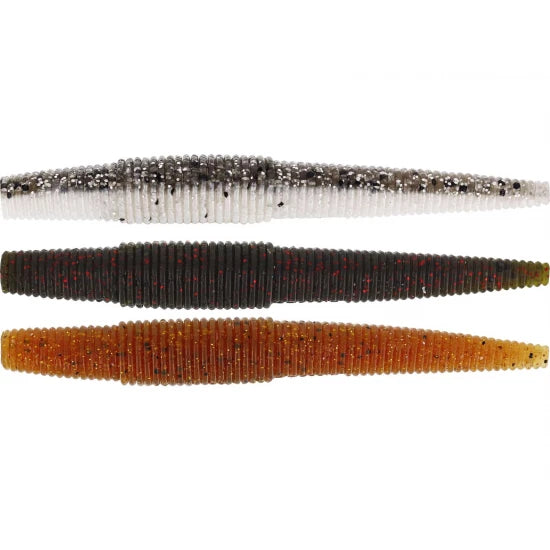 Westin Ned Worm 7 cm 3 g – 7er Set Softbaits für Raubfische
