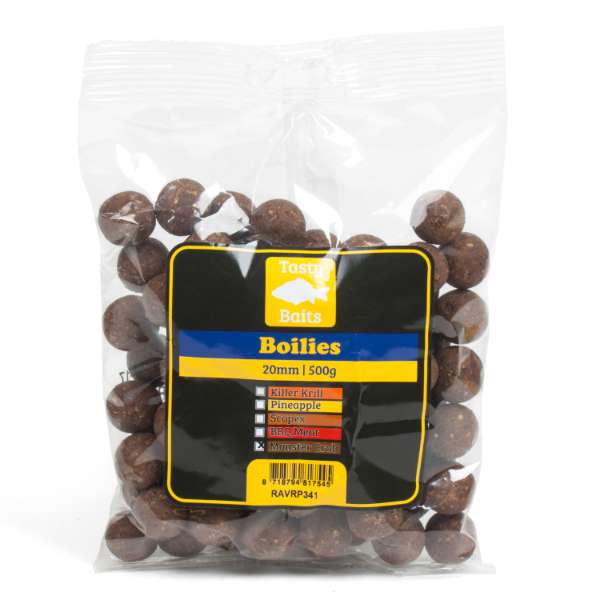 Tasty Baits Daypack Boilie – 20 mm, 500 g | Verschiedene Sorten Monster Crab