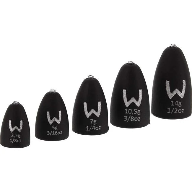 Westin Tungsten Bullet Weights Matt Schwarz