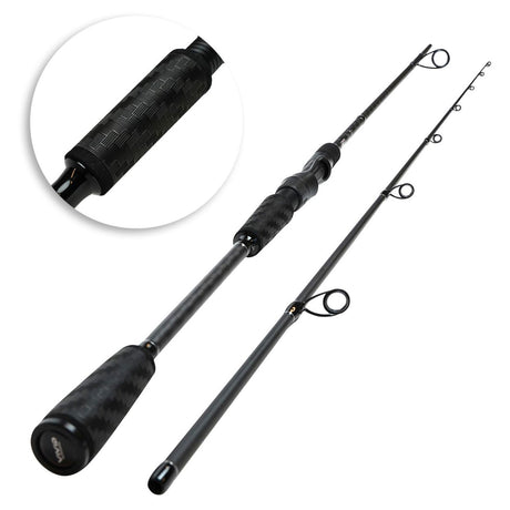 Kit de pêche complet pour brochet avec canne, moulinet, ligne, bas de ligne en acier et épuisette