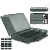 Eurocatch Pro-Tackle LureBox 25G Teilbar grau 25x16x3,6cm