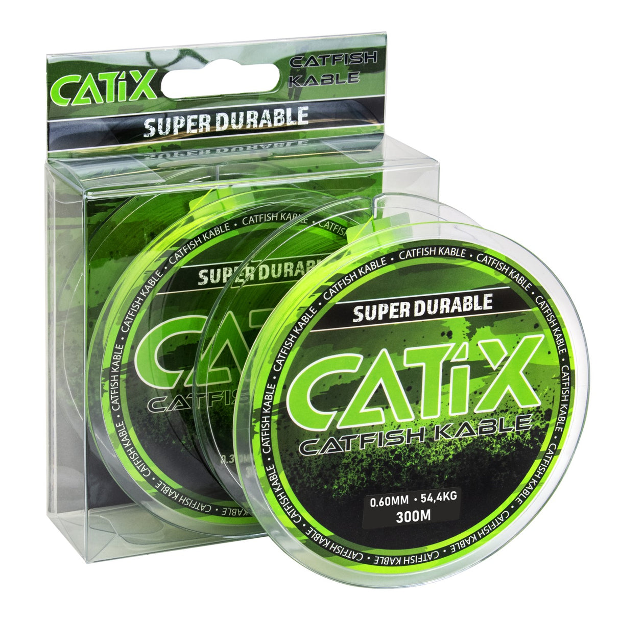 Catix Cat-Kable Wels Geflochtene Schnur 300m | 0,60mm, 54,4kg