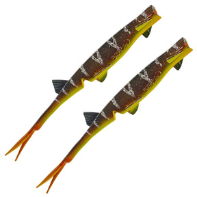 Senshu Pelagic Shad 16cm 13g - 2 Stück Sunshine Brown