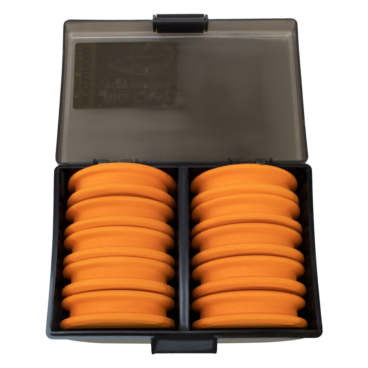 Troutlook Rig Case Vorfachspulenbox mit 10 Spulen