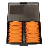 Troutlook Rig Case Vorfachspulenbox mit 10 Spulen