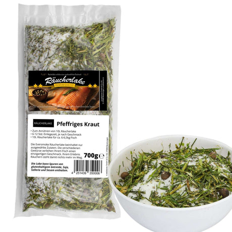Eversmoke Räucherlake – 700g (Grundsorte) Pfeffriges Kraut