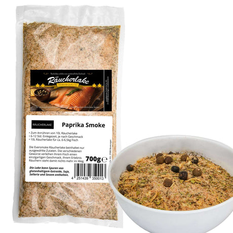 Eversmoke Räucherlake – 700g (Grundsorte) Paprika Smoke