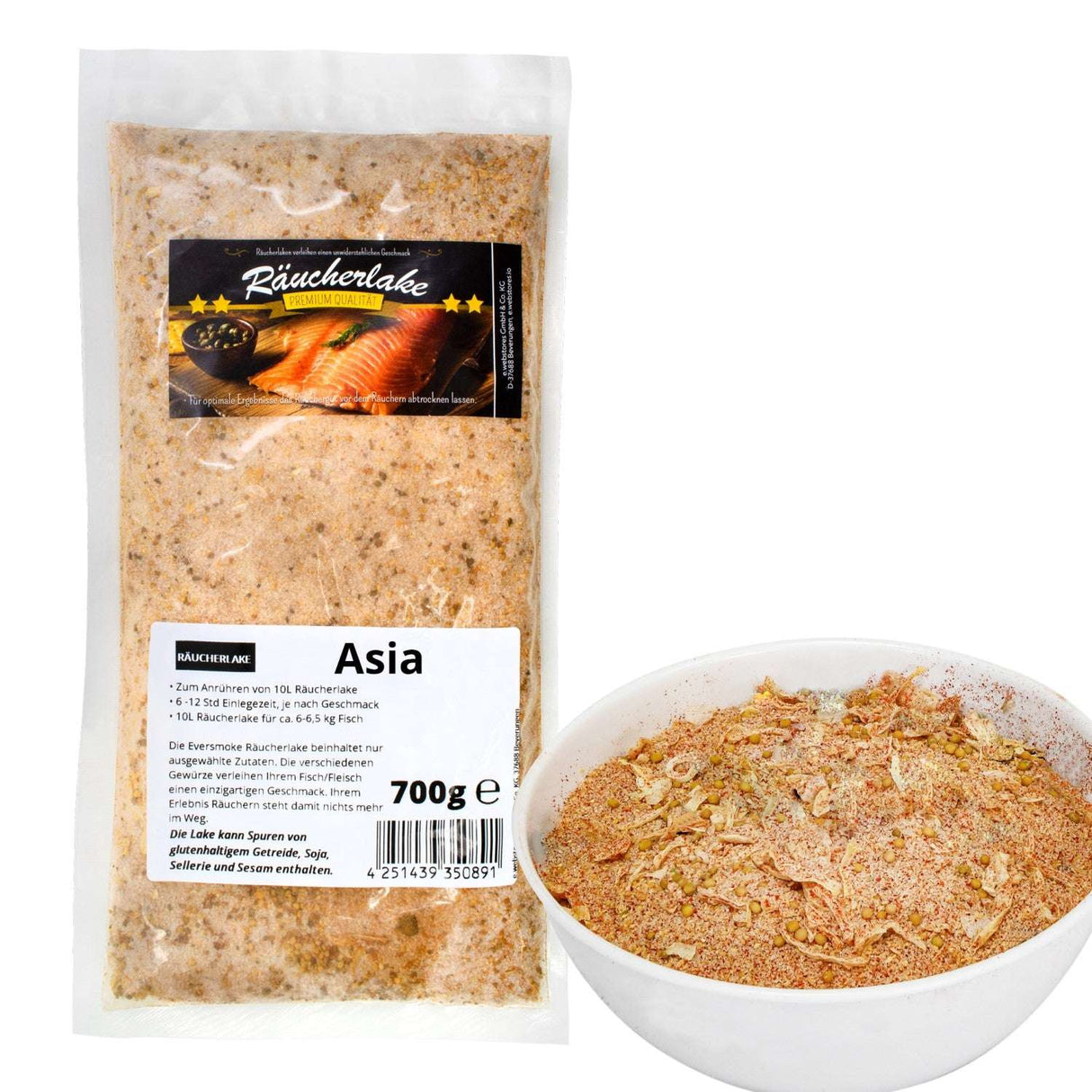 Eversmoke Räucherlake – 700g (Grundsorte) Asia