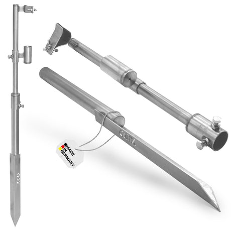 Catix Ultra Heavy Rutenhalter 130cm Edelstahl
