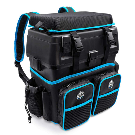 Pro Tackle Sitzkiste mit Rucksack Allround 38x25x38,5cm
