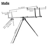 X2 Axis Rod Pod 3 Ruten verstellbar
