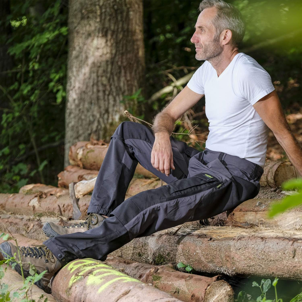 Legendfossil OF Stretch Hose Sweden – Grey Gr. S