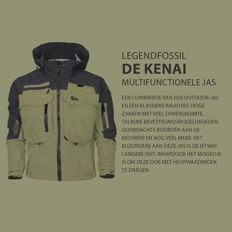 Legendfossil Outdoorjacke Kenai - Wasserdichte Outdoorjacke