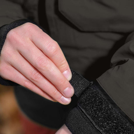 Legendfossil Outdoorjacke Kenai - Wasserdichte Outdoorjacke - Fleecefutter - Winddicht - Graphit Schwarz