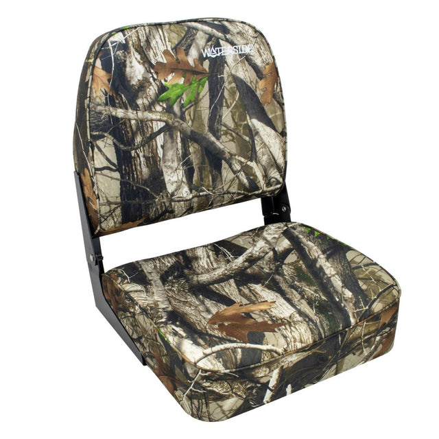 Waterside Captain Premium Bootssitz Highback Camou