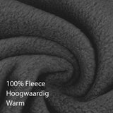 Legendfossil Fleece Sturmhaube – Schwarz
