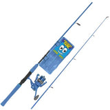 Eurocatch Allround Angelrute Set - Blau mit LED-Rolle