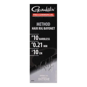 Cresta Method Hair Rig Bayonet Haken 10cm