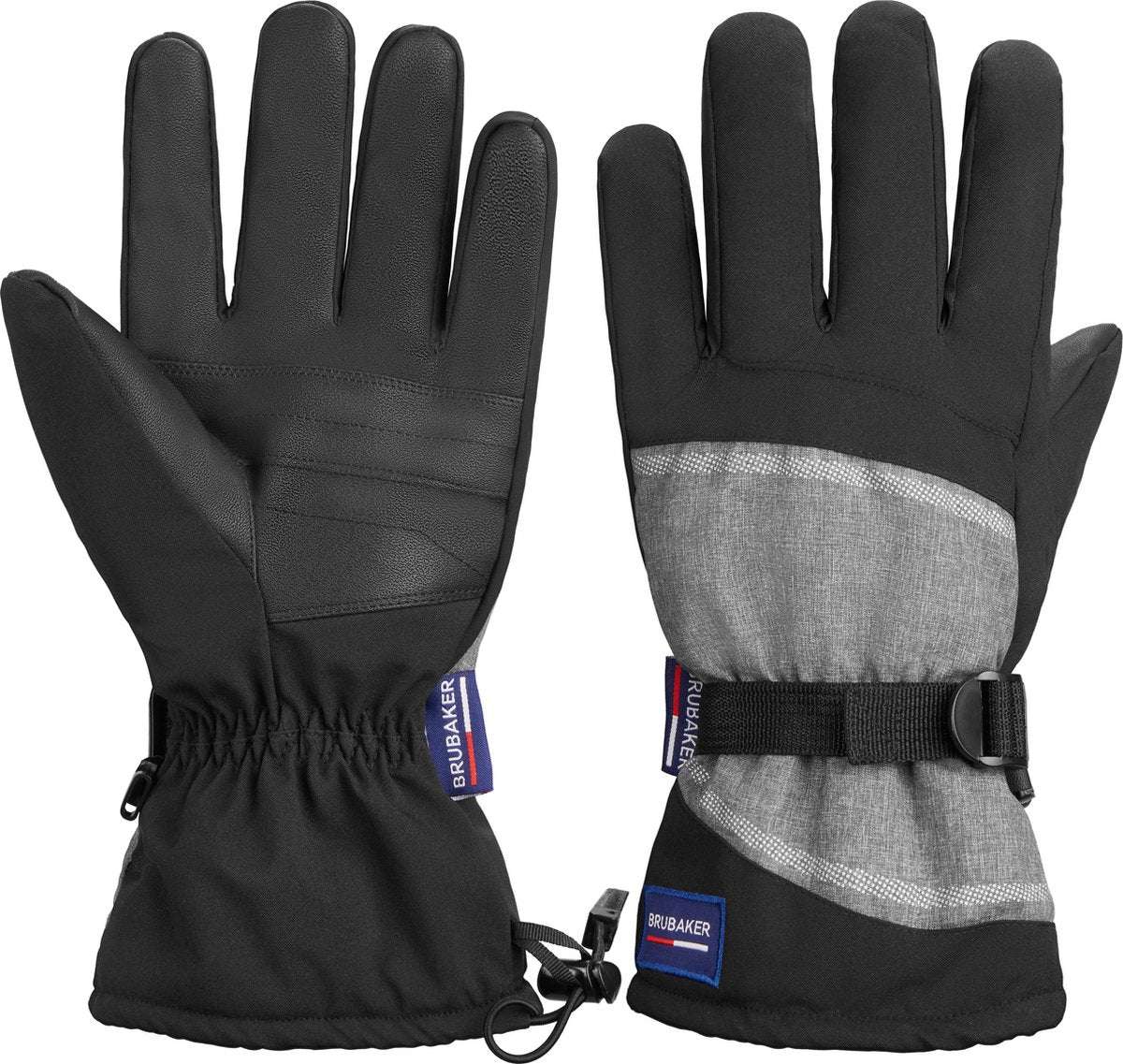 BRUBAKER Winterhandschuhe – Wasserdicht & Winddicht L