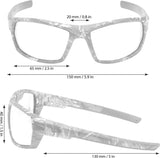 BRUBAKER Polarisierende Sonnenbrille Camouflage