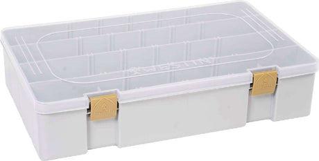 Westin W3 Tackle Box - Grau/Transparent 36.0 x 22.5 x 8.0 cm