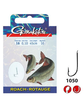 Gamakatsu Booklet Roach Vorfach 1050N 45cm