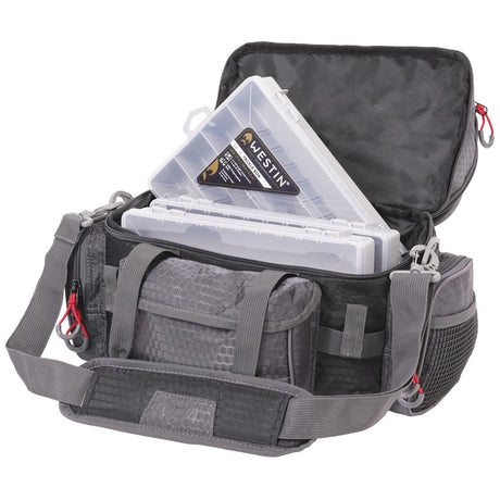 Westin W4 Lure Bag Small Titanium Black + 4 Boxen