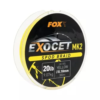 Fox Exocet Mk2 Spod Geflechtschnur 9,07 kg, 300 m