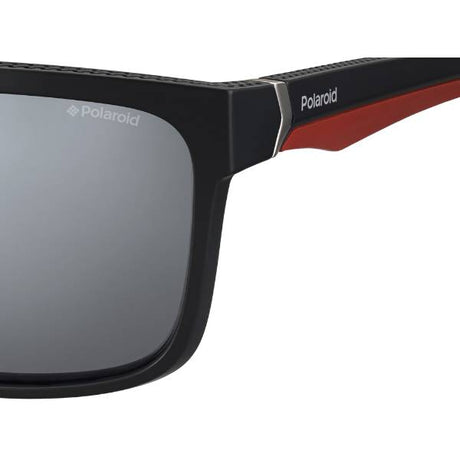 Polaroid PLD 7014/S – Schwarz/Rot Sonnenbrille