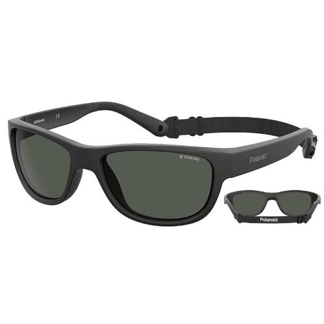 Polaroid P7030S – Schwimmende Sportbrille Schwarz
