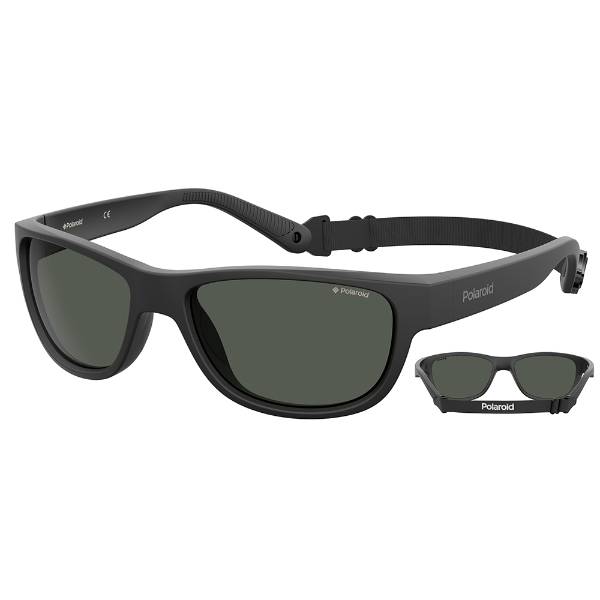 Polaroid P7030S – Schwimmende Sportbrille Schwarz