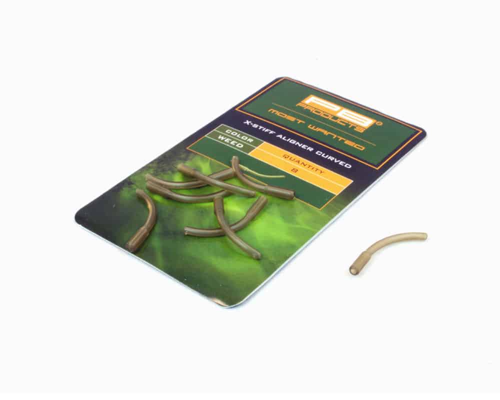 PB Products X-Stiff Aligner – Curved, 8 Stück – Karpfenzubehör