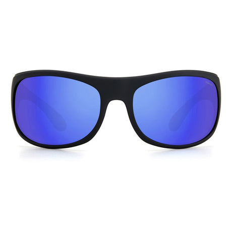 Polaroid 07886 0VK 5X Sonnenbrille Mattschwarz/Blau