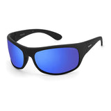 Polaroid 07886 0VK 5X Sonnenbrille Mattschwarz/Blau