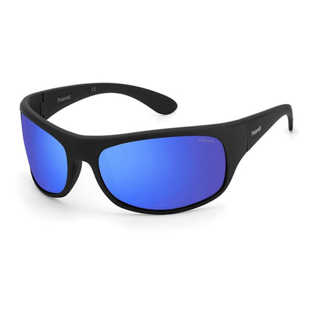 Polaroid 07886 0VK 5X Sonnenbrille Mattschwarz/Blau