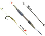 PB Products Inline Line Aligner Rig (2 St.) - Weed