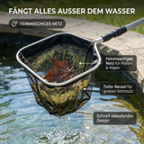 Eurocatch Teichnetz 2,10 m – 30x30x30 cm