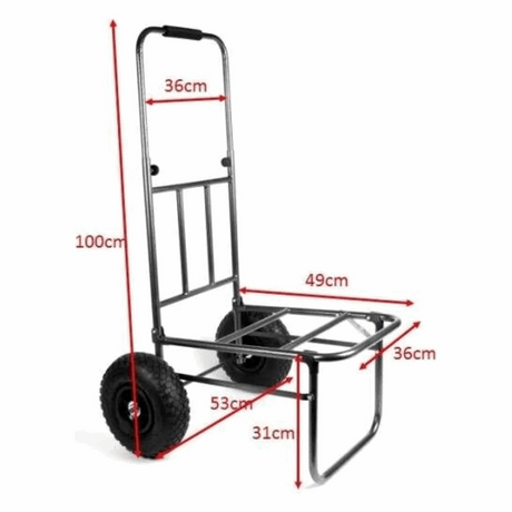 Eurocatch Transportwagen mit Ausziehgriff