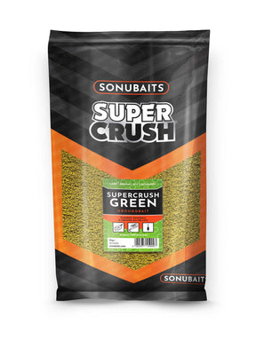 Sonubaits Supercrush Green Grundfutter 2kg