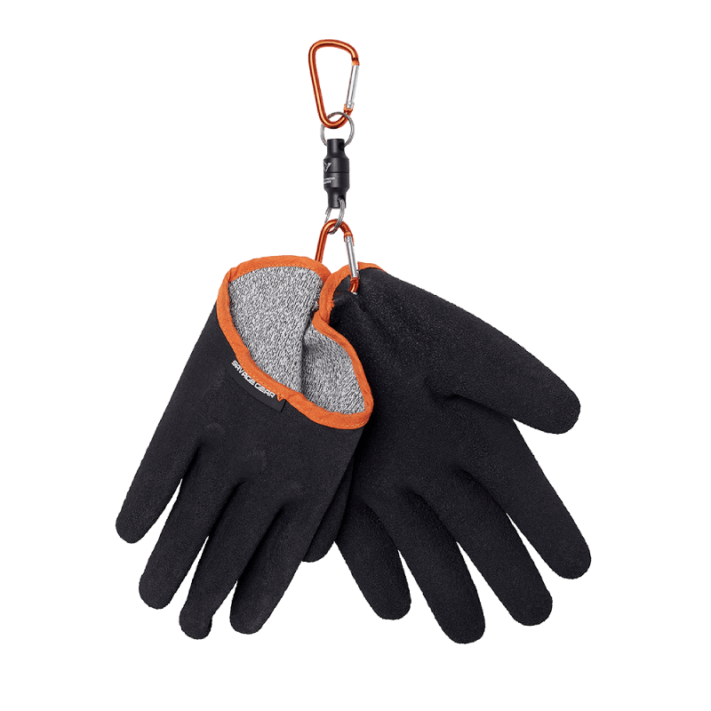 Savage Gear Aqua Guard Handschuhe - Schwarz