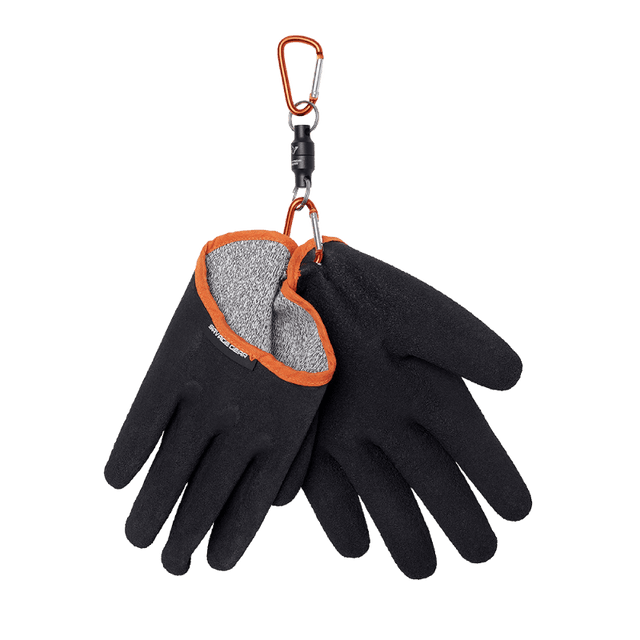 Savage Gear Aqua Guard Handschuhe - Schwarz