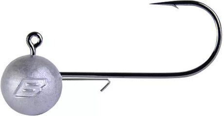 BKK Round Elite Jigheads + Baitkeeper (Grau)