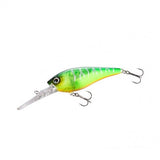 Shimano Bantam World Crank Flashboost Tiefen-Wobbler 7,3cm 17g Hot Tiger