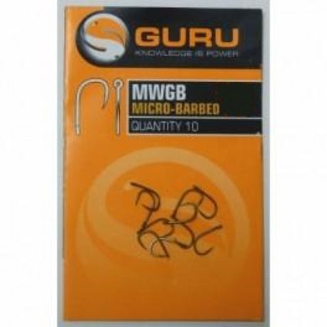 Guru Super MWG Angelhaken Gr. 10 (mit Widerhaken/Öse)