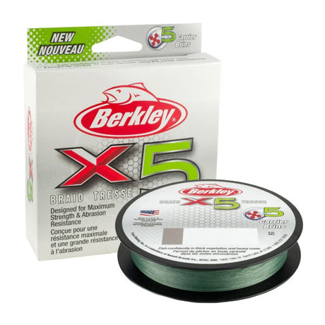 Berkley X5 Braid Low-Vis Angelschnur 0.12mm 4.5kg